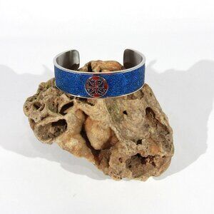Rustic Cuff Blue Stingray Danielle Bracelet